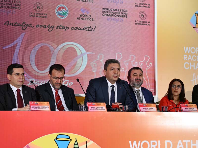 Antalya, Dünya Yürüyüş Takımlar Şampiyonası'na ev sahipliği yapıyor