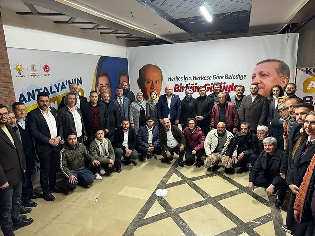 MHP Antalya'da Parti İle İlgili Görüş Alışverişleri Yaptı
