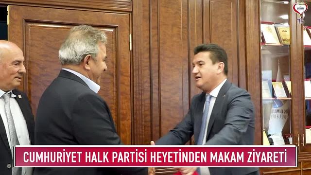 CHP'li İsimler, Kumluca Belediye Başkanı Mustafa Köleoğlu'nu Ziyaret Etti