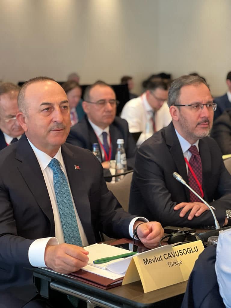 Antalya Milletvekili Mevlüt Çavuşoğlu, NATO PA Ortak Komisyon Toplantısı'nda genişleyen siyasi gündem ve savunma endüstrisi ele alındı. #NATO #Çavuşoğlu #toplantı #savunmaendüstrisi