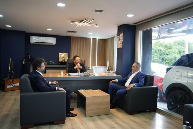 MHP Muratpaşa İlçe Başkanı Sadullah Güneş ve Cumhur İttifakı'ndan Özdemir Manavoğlu'ndan işletme ziyareti