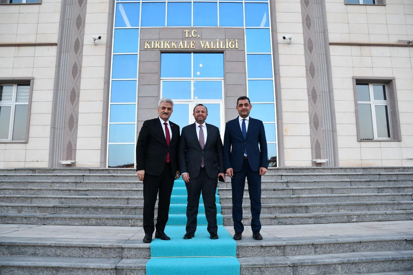 Antalya Milletvekili İbrahim Ethem Taş, Kırıkkale Valisi Mehmet Makas'ı ziyaret etti