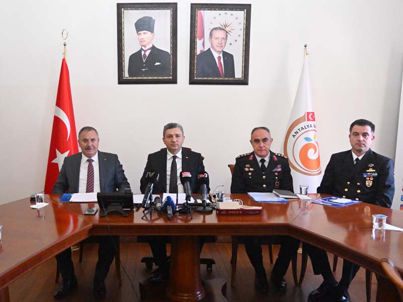 İçişleri Bakanlığı, Antalya'da güvenlik ve asayiş bilgilendirme toplantısının ilki gerçekleştirildi