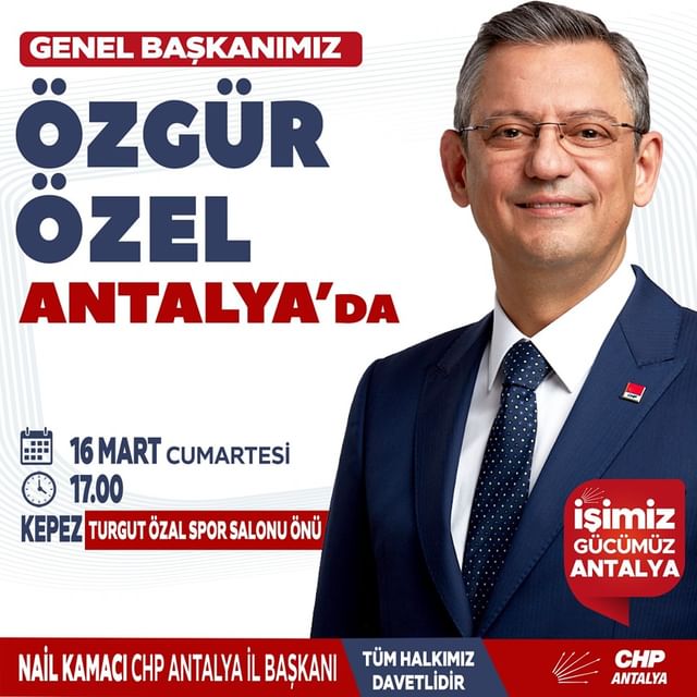 CHP Antalya İl Başkanlığı, 