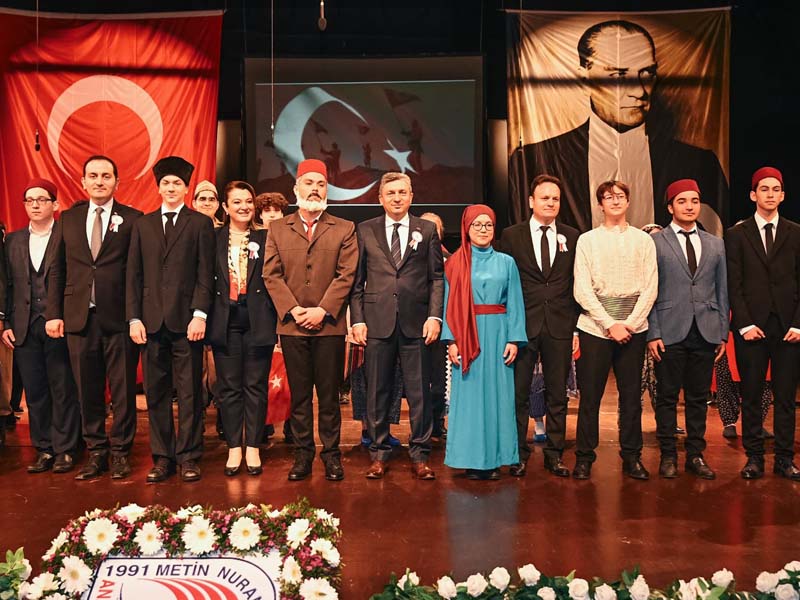 Vali Hulusi Şahin, İstiklal Marşı ve Mehmet Akif Ersoy'u anmak için düzenlenen programa katıldı.