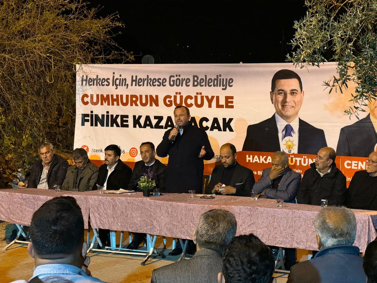 Antalya Milletvekili İbrahim Ethem Taş, Finike'de Seçim Çalışmalarını Sürdürdü