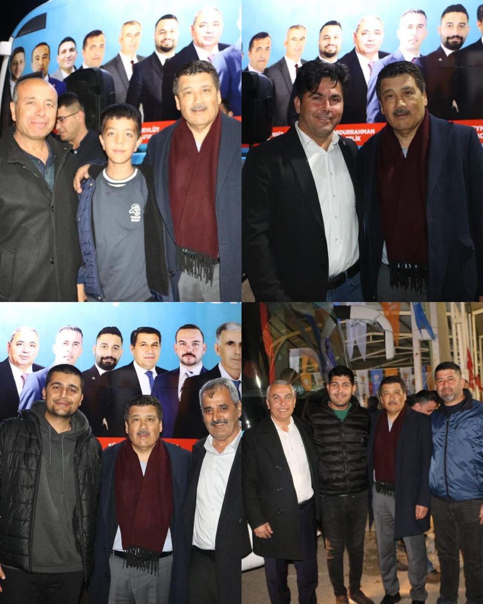 Antalya'da AK Parti Aksu Belediye Başkan Adayı, Mahalle Sakinleriyle Buluştu
