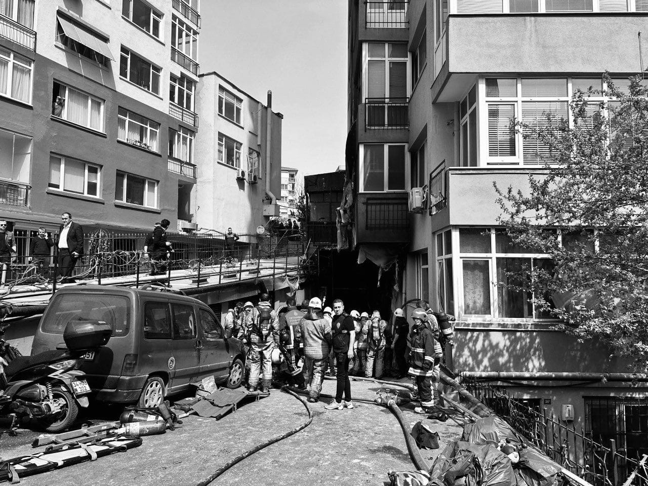 Beşiktaş Gayrettepe'de meydana gelen yangın faciasında 29 kişi hayatını kaybetti