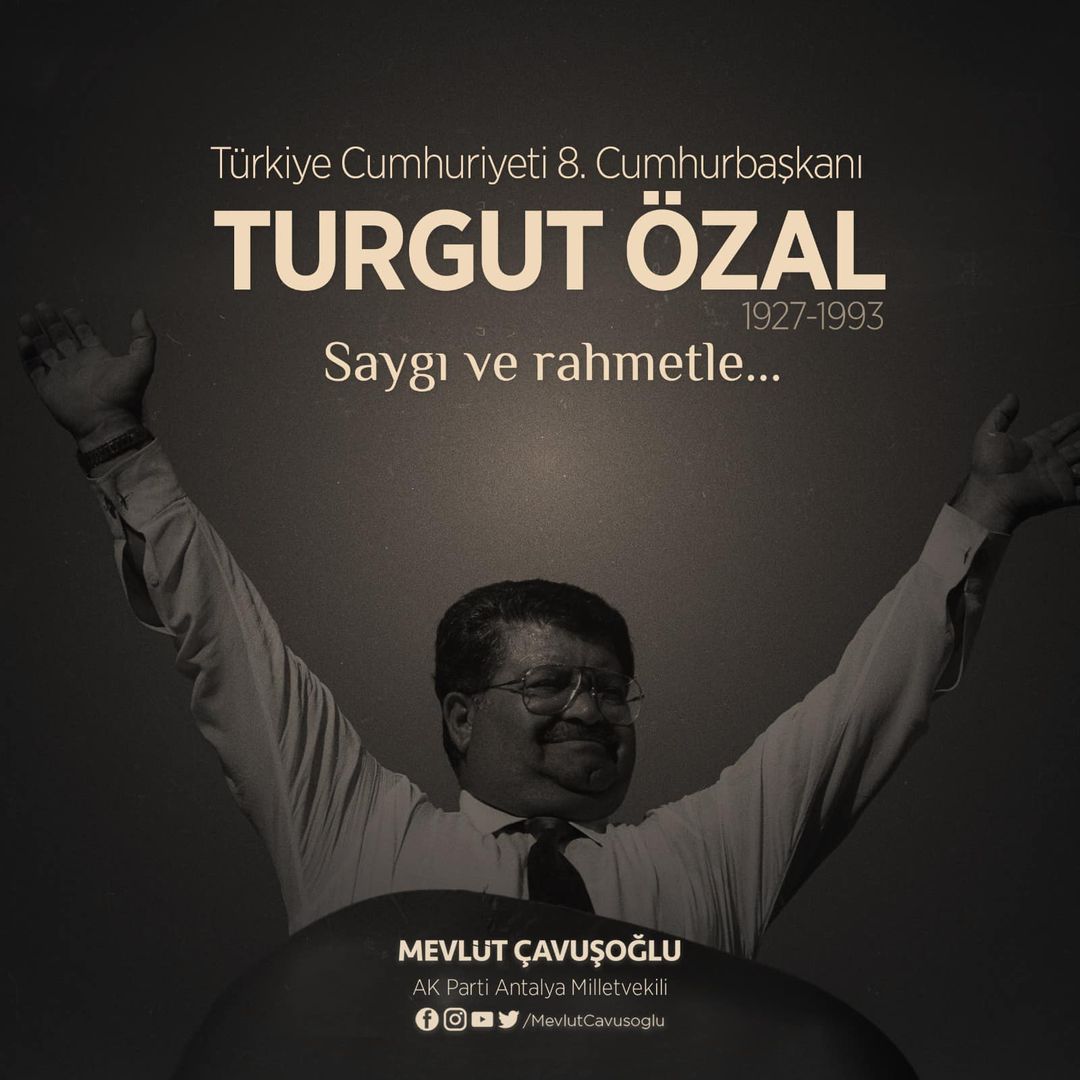 Türkiye'nin dönüm noktası: Turgut Özal'ı anma günü