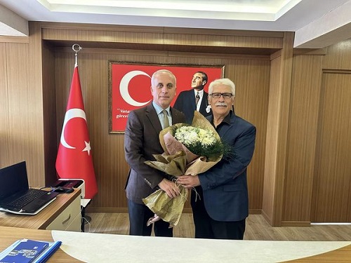 Antalya Tesisat ve İnşaat Malzemecileri Derneği Başkanı ve Yönetim Kurulu Üyeleri Antalya Kaymakamı ile Buluştu