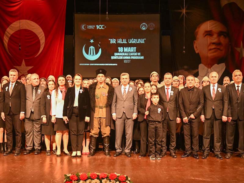 Antalya'da 18 Mart Çanakkale Zaferi ve Şehitleri Anma Günü Törenleri Gerçekleştirildi